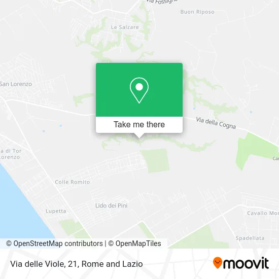 Viole Street, 21 map