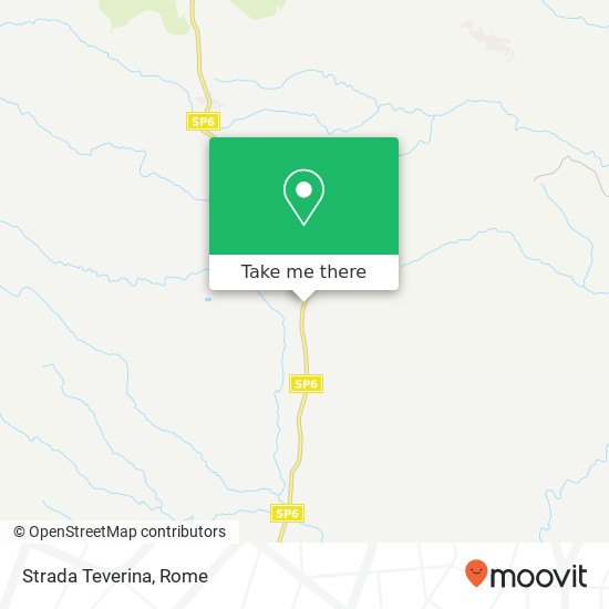 Strada Teverina map