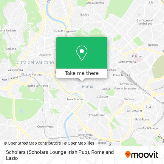 Scholars (Scholars Lounge Irish Pub) map