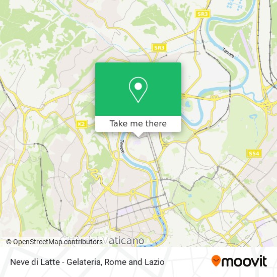 Neve di Latte - Gelateria map