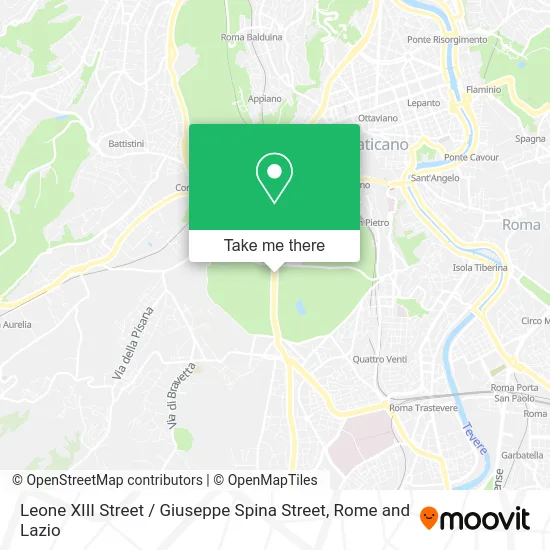 Leone XIII Street / Giuseppe Spina Street map