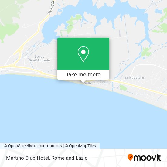 Martino Club Hotel map