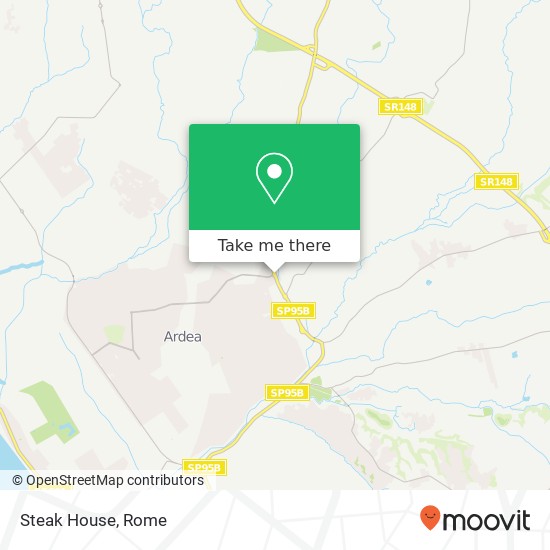 Steak House map
