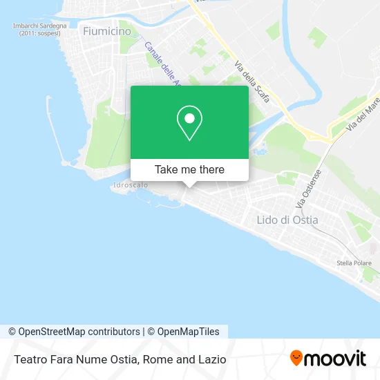 Fara Nume Ostia Theater map