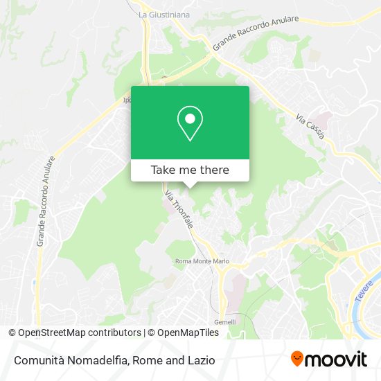Comunità Nomadelfia map