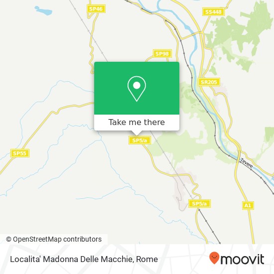 Localita' Madonna Delle Macchie map