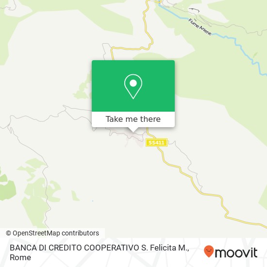 BANCA DI CREDITO COOPERATIVO S. Felicita M. map