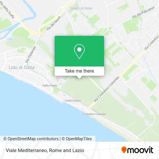 Mediterranean Avenue map