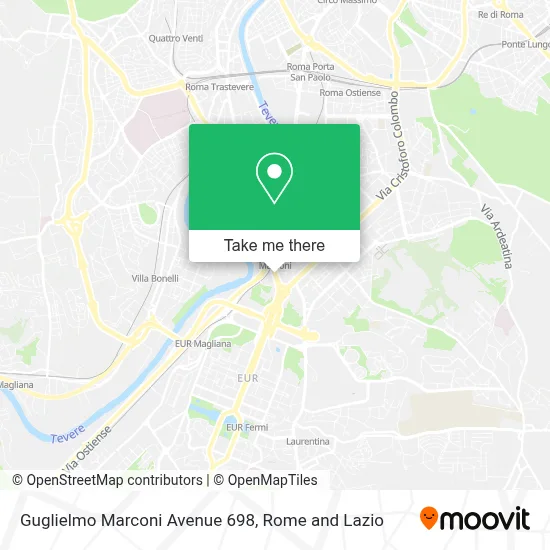 Guglielmo Marconi Avenue 698 map