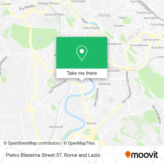 Pietro Blaserna Street 37 map