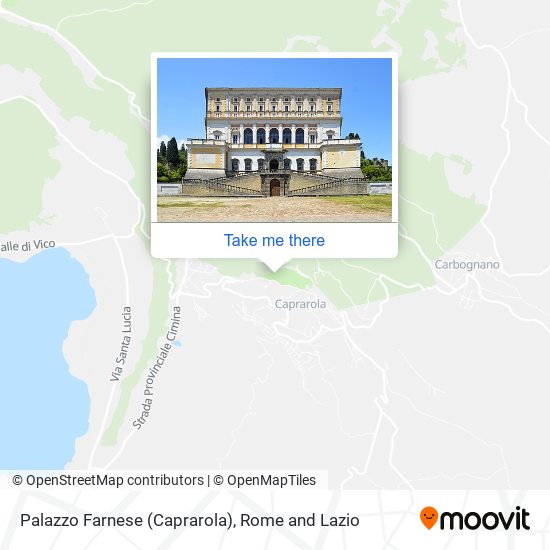 Palazzo Farnese (Caprarola) map