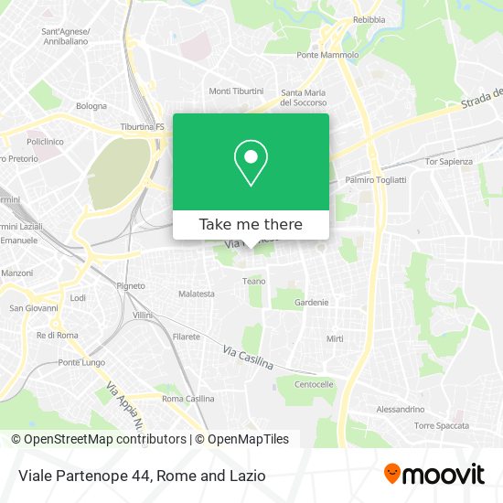 Viale Partenope  44 map