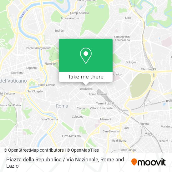 Piazza della Repubblica / Via Nazionale map