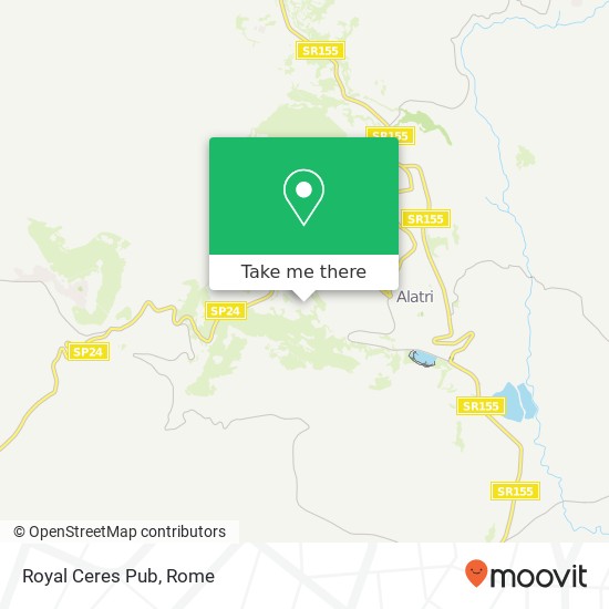 Royal Ceres Pub map