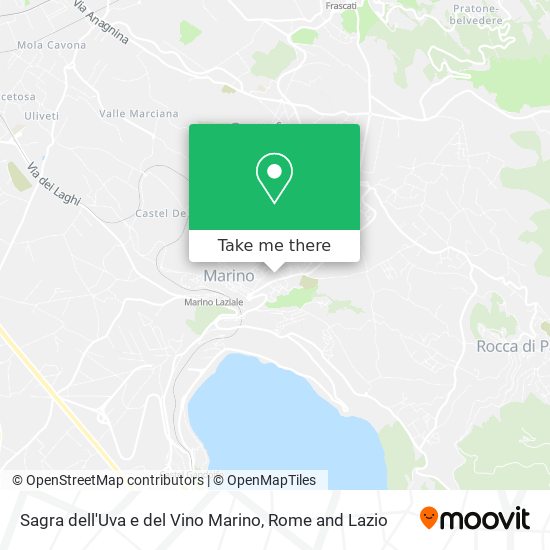 Sagra dell'Uva e del Vino Marino map