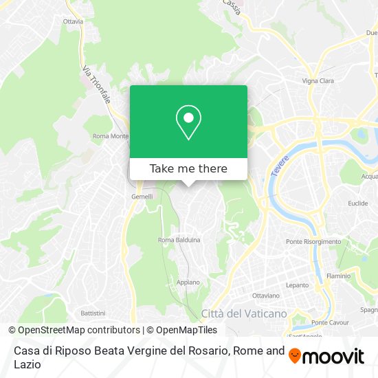 Casa di Riposo Beata Vergine del Rosario map
