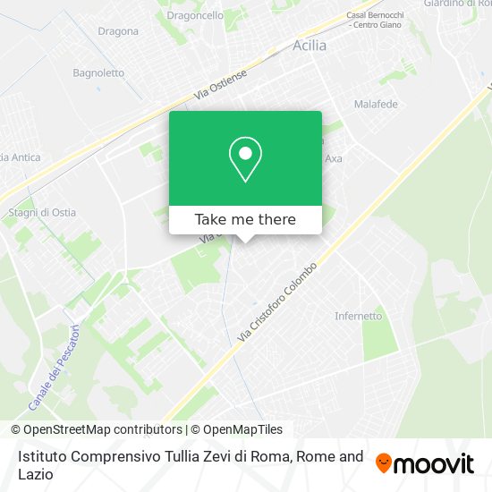 Istituto Comprensivo Tullia Zevi di Roma map