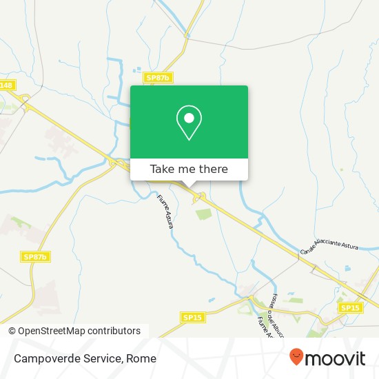 Campoverde Service map