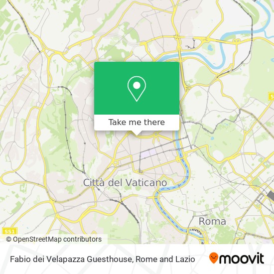 Fabio dei Velapazza Guesthouse map