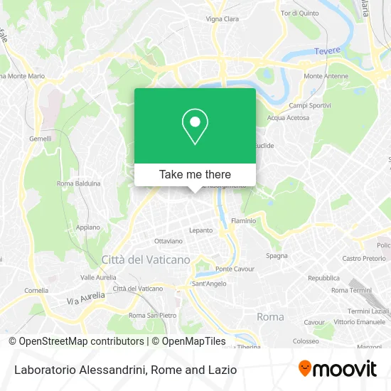 Alessandrini Laboratory map