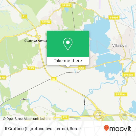 Il Grottino (Il grottino tivoli terme) map