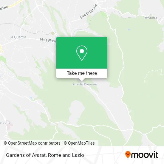 Gardens of Ararat map