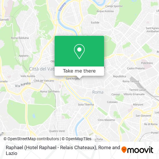 Raphael (Hotel Raphael - Relais Chateaux) map