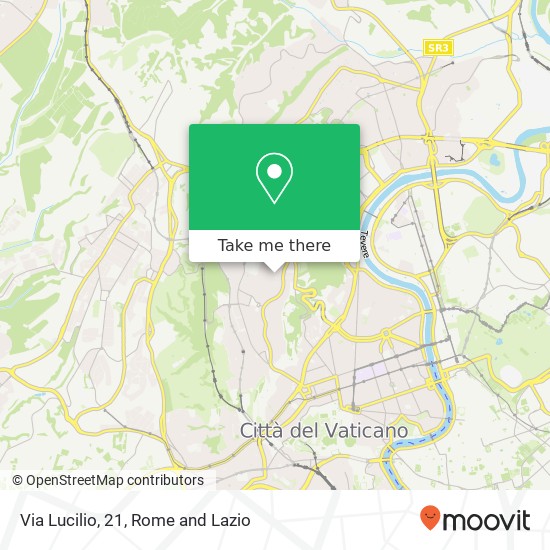 Via Lucilio, 21 map