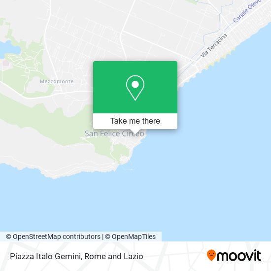 Piazza Italo Gemini map