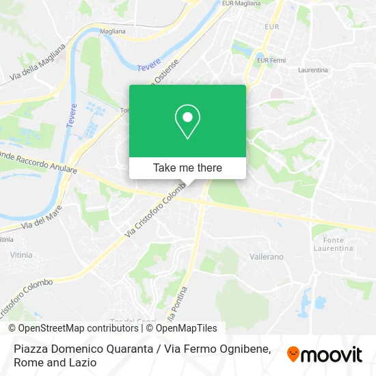 Domenico Quaranta Square / Fermo Ognibene Street map