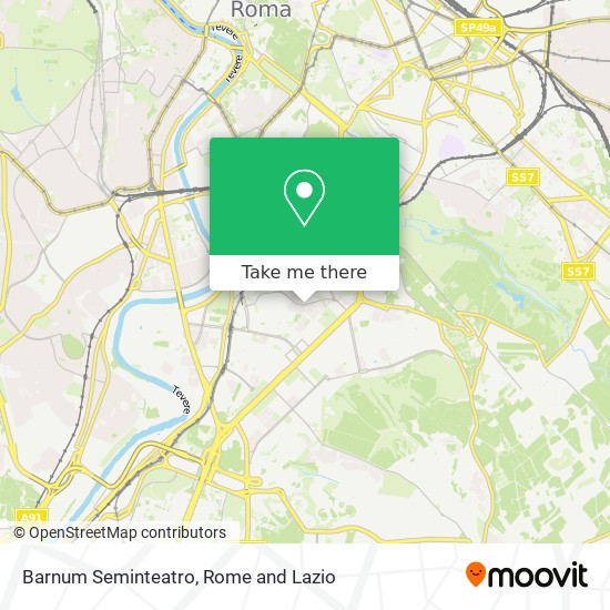 Barnum Seminteatro map
