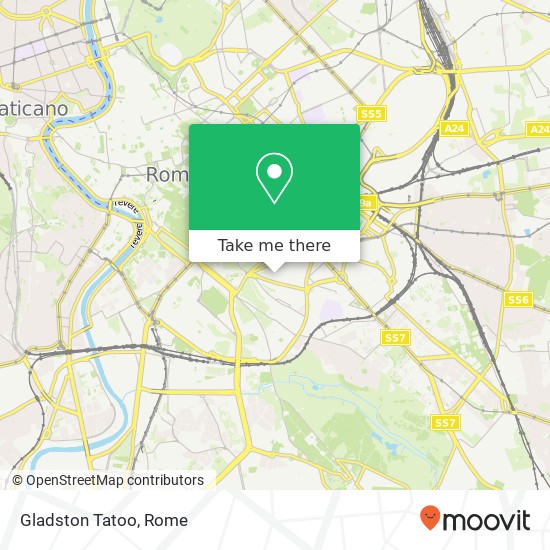 Gladston Tatoo map