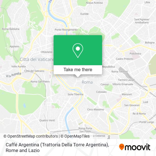 Caffé Argentina (Trattoria Della Torre Argentina) map
