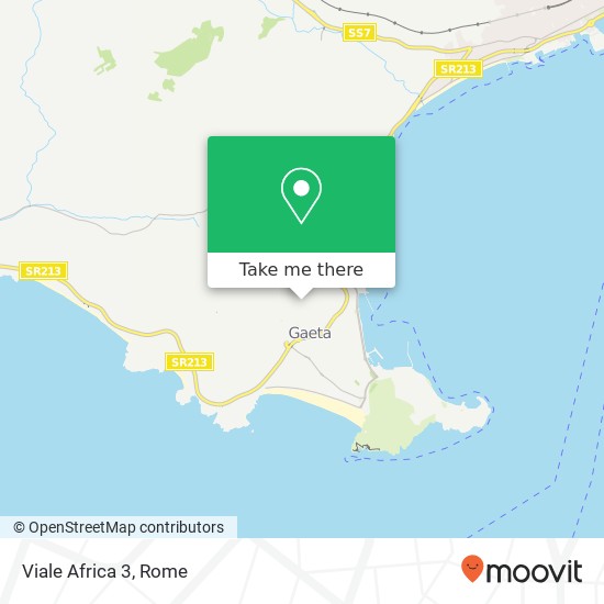 Viale Africa 3 map