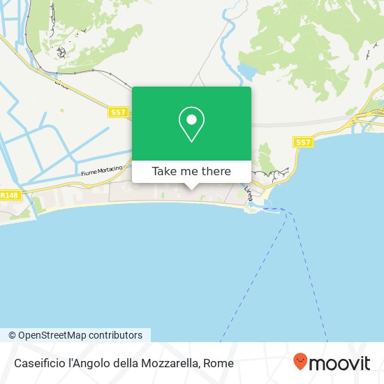 Caseificio l'Angolo della Mozzarella map