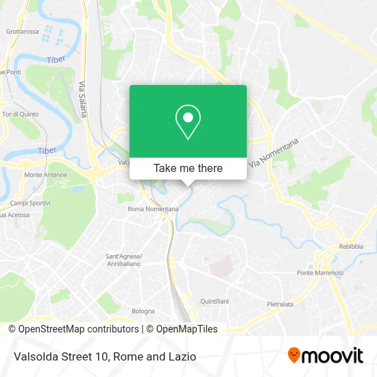 Valsolda Street 10 map