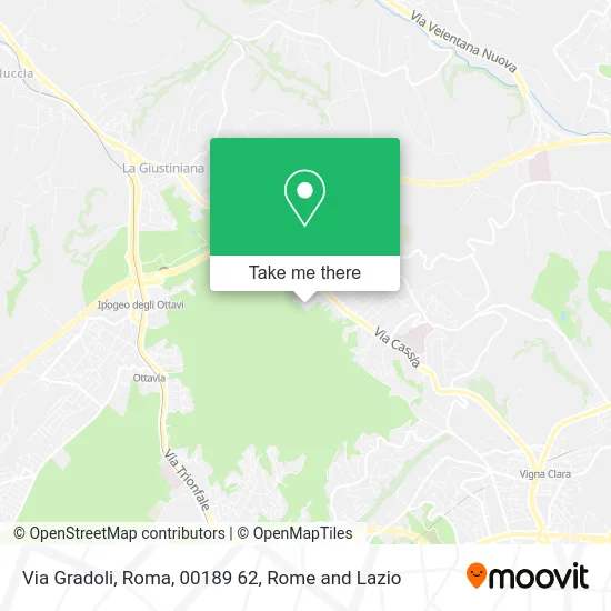 Gradoli Street, Rome, 00189 62 map