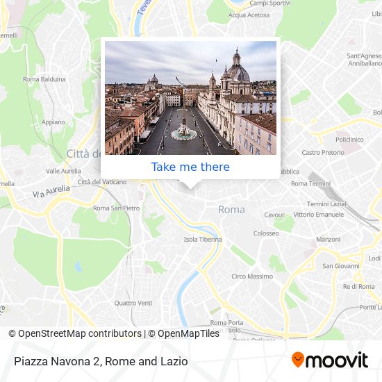 Piazza Navona  2 map