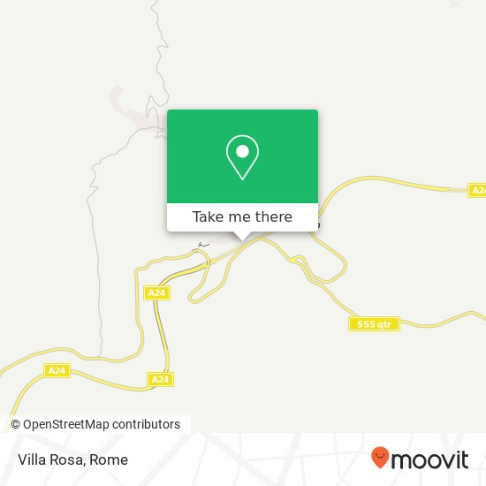 Villa Rosa map