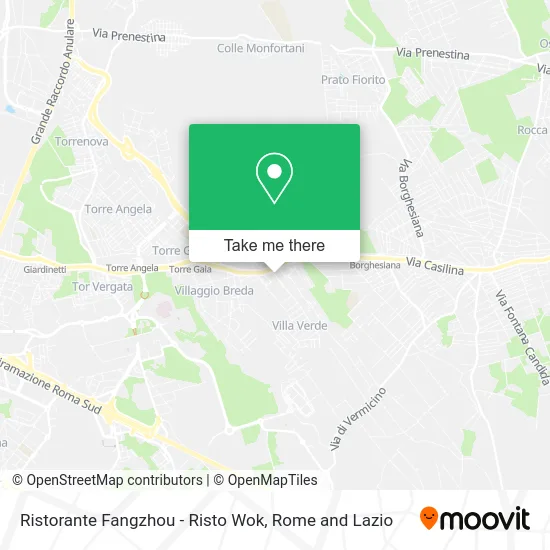 Fangzhou Restaurant - Wok Restaurant map