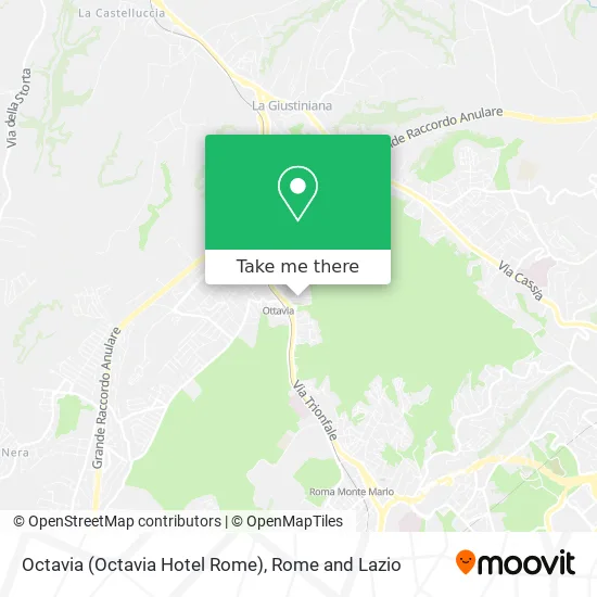 Octavia (Octavia Hotel Rome) map