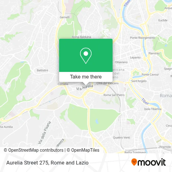 Aurelia Street 275 map