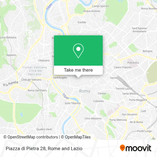 Piazza di Pietra 28 map