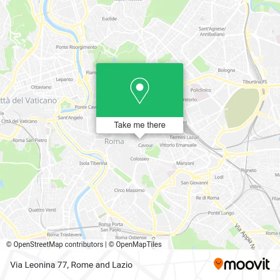 Leonina Street 77 map