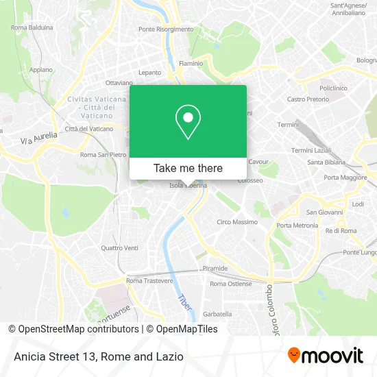 Anicia Street 13 map