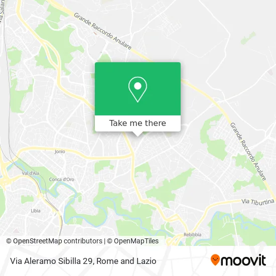 29 Aleramo Sibilla Street map