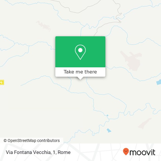 Via Fontana Vecchia, 1 map