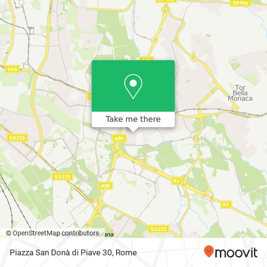 Piazza San Donà di Piave 30 map