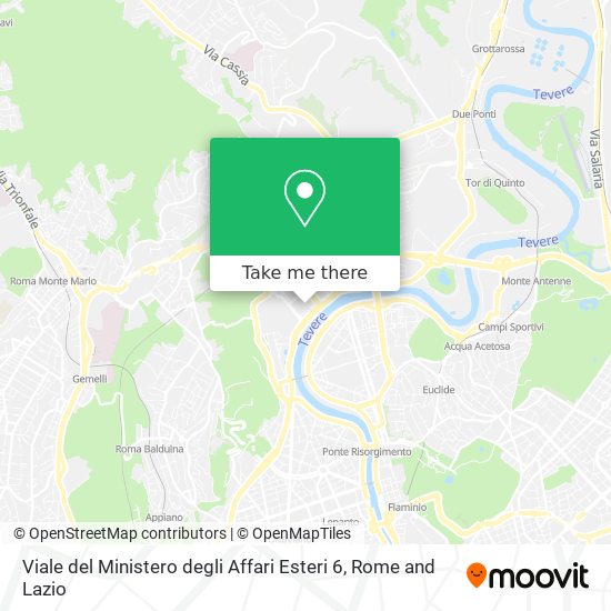 Viale del Ministero degli Affari Esteri  6 map