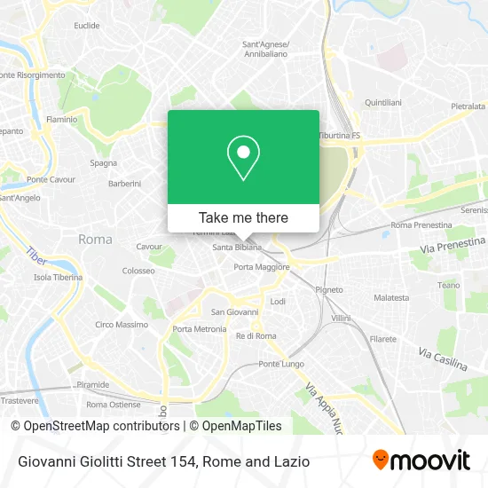 Giovanni Giolitti Street 154 map